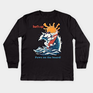 Dog surf 96001 Kids Long Sleeve T-Shirt